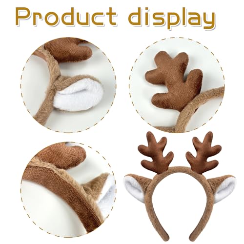 Reindeer Antlers Headband 2Pack X7875