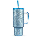 40oz Insulated Stainless Steel Tumbler with Handle and Straw V421410
