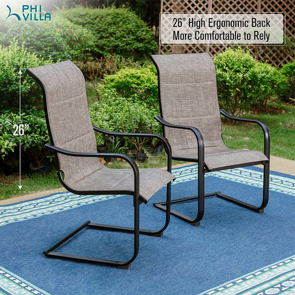 7 Pcs Outdoor Dining Table and Chairs Y3512