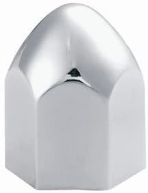 60 Chrome Plastic Lug Nut Covers 1-1/2" Pack of 2 I1028
