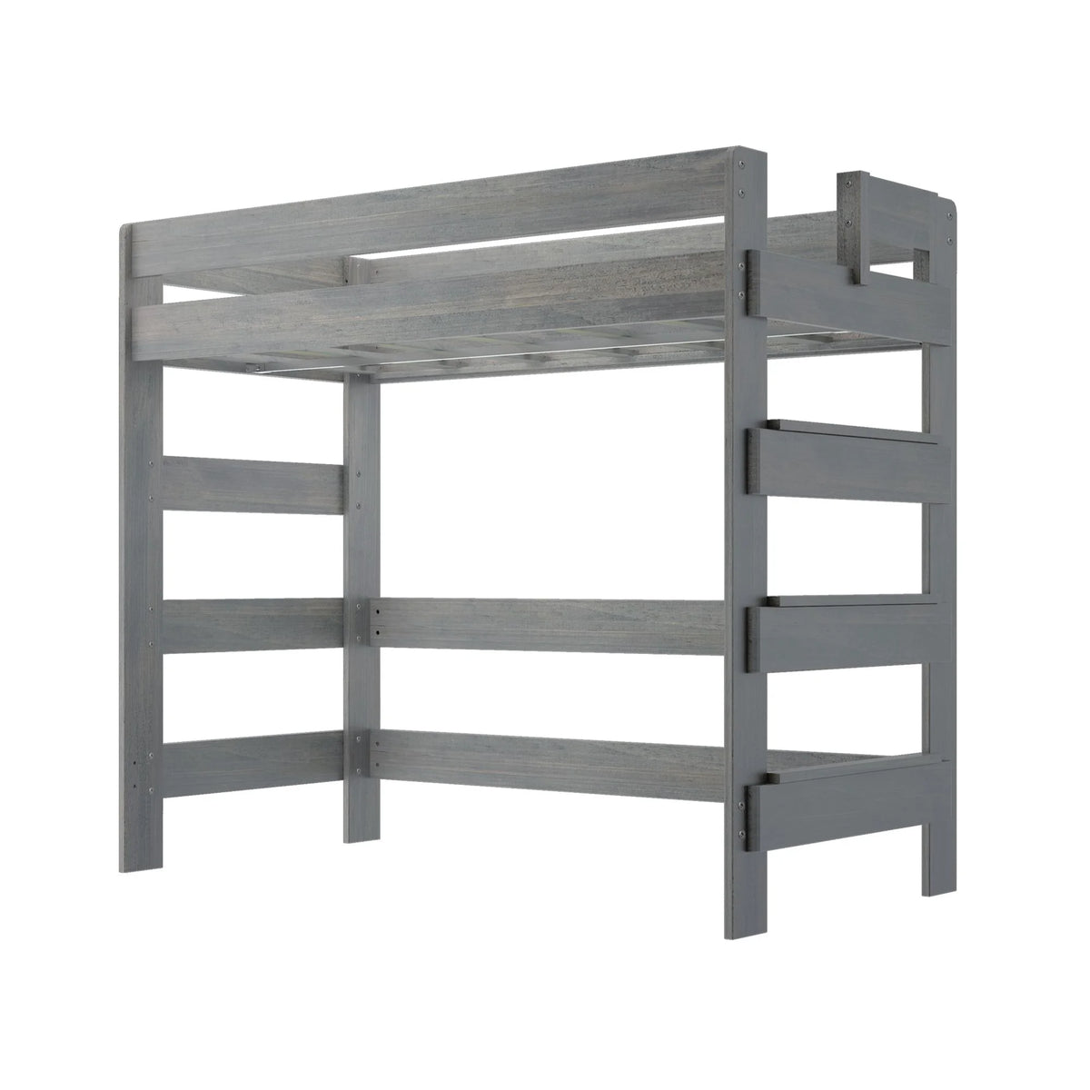 Solid Wood Twin High Loft Bed S220