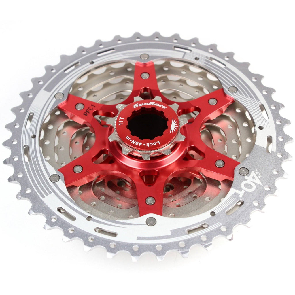 Silver 10 Speed Cassette 11-40t X661