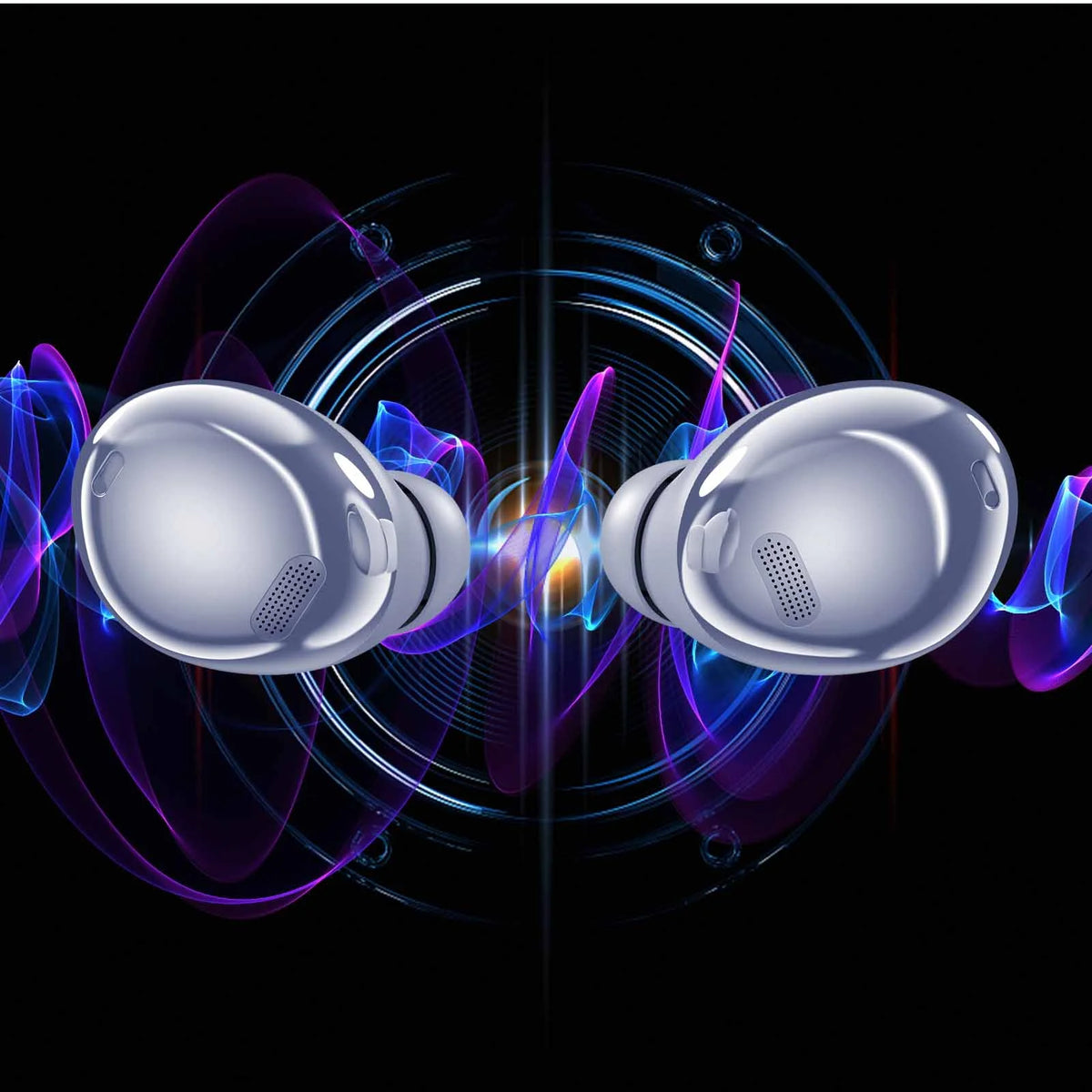 Purple True Wireless Earbuds with Active Noise Cancelling W71819
