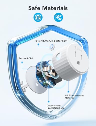 4 Pack Smart Plug WiFi Outlet M43859