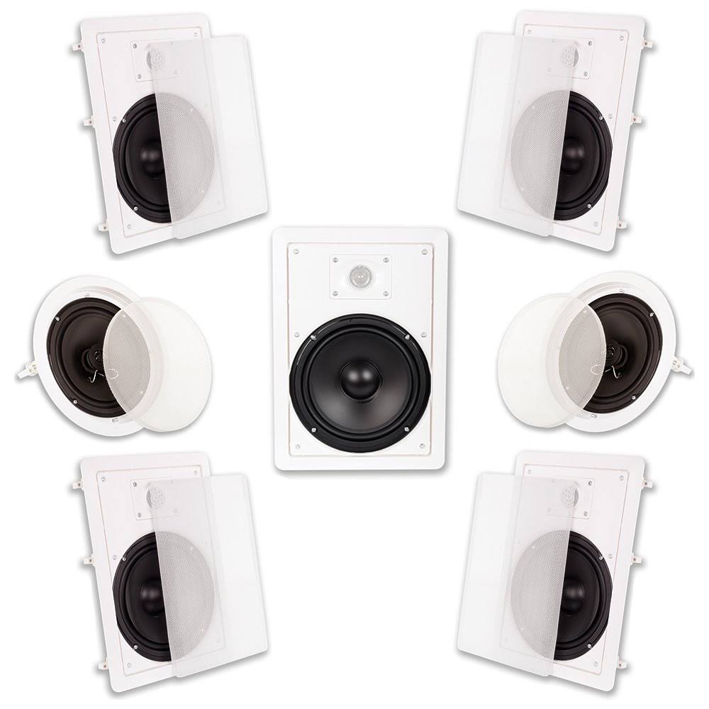 8x22 Home Theater Surround Sound 7 Speaker Set X860