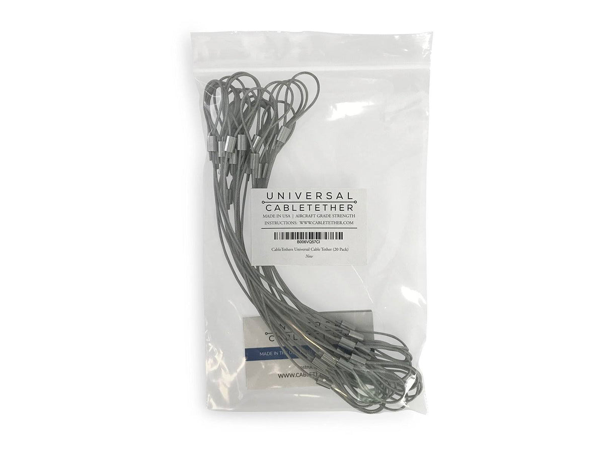 Adjustable Cable Tether 20 Pack U631