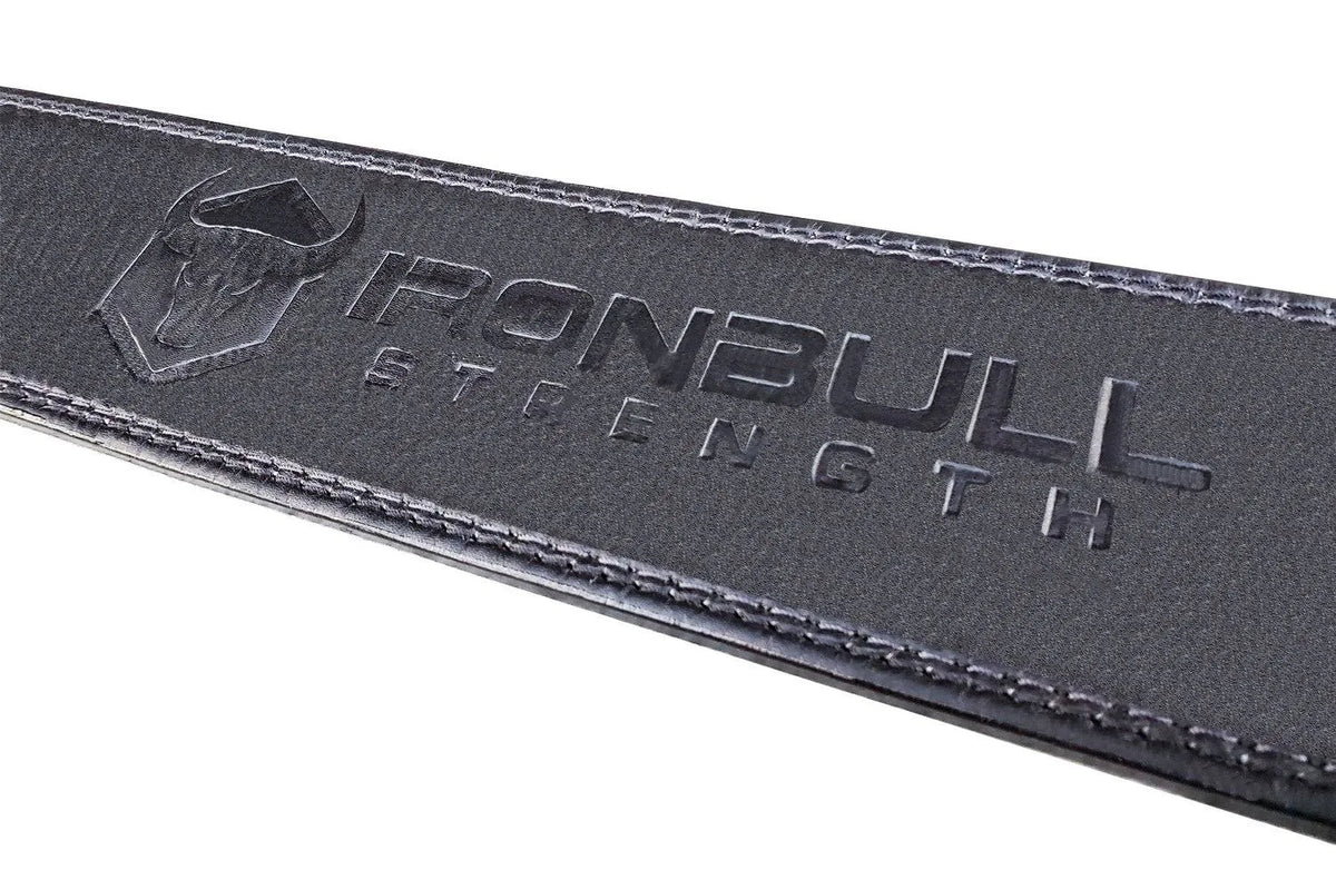 Black 2XL Leather Powerlifting Belt T403184