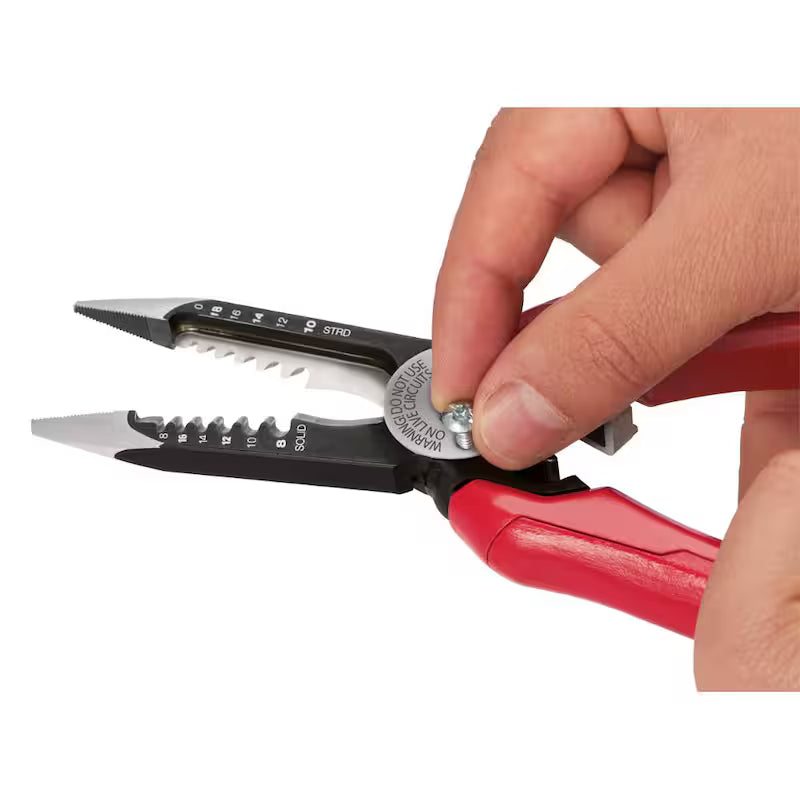 7.75 in. Combination Wire Strippers Pliers W586904
