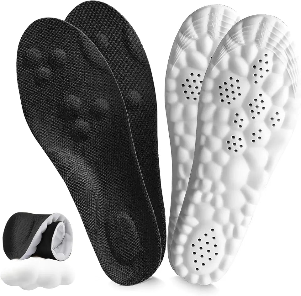 Black Memory Foam Height Increase Insoles 2 Pack H505