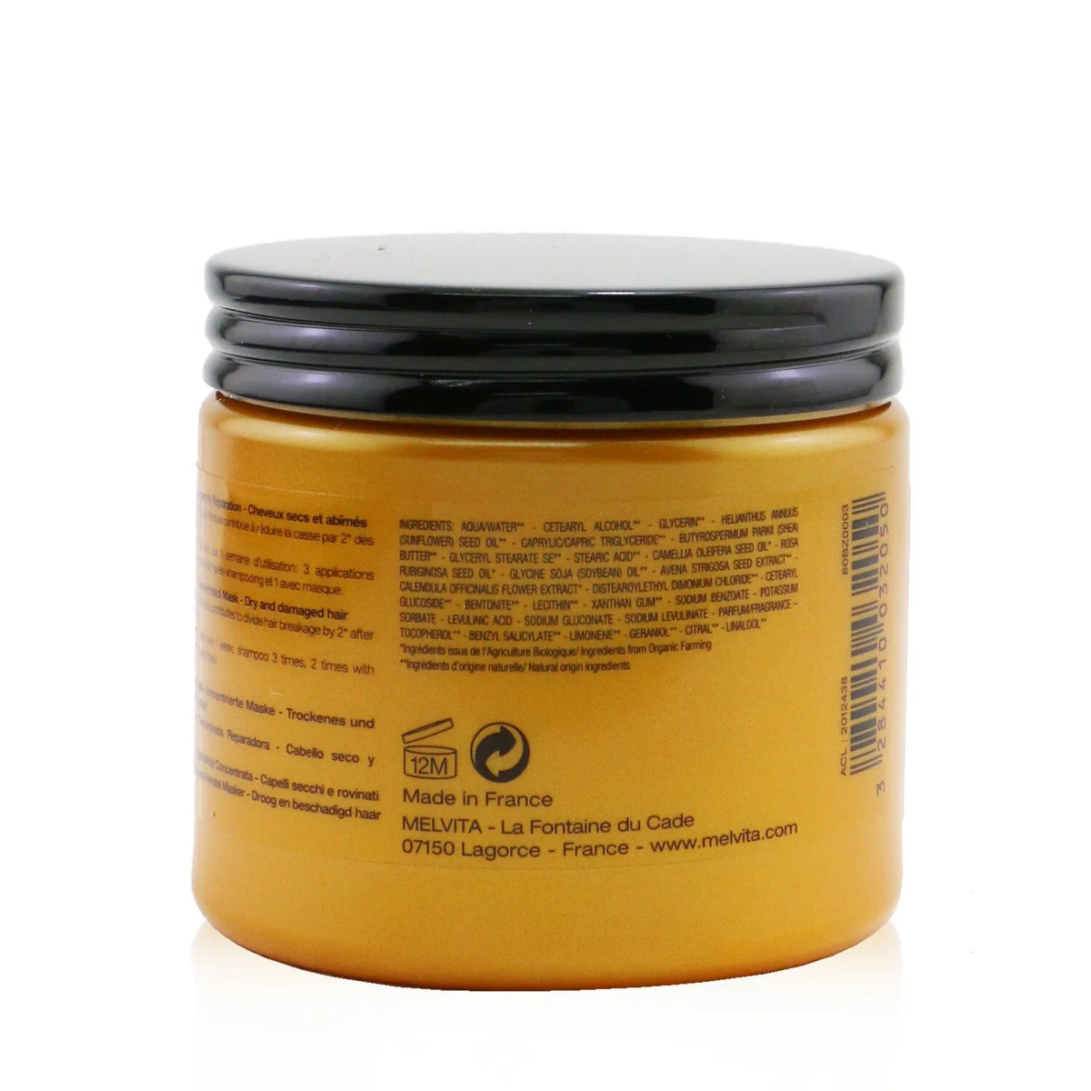 Repairing Concentrated Mask for Dry And Damaged Hair 175ml B313627