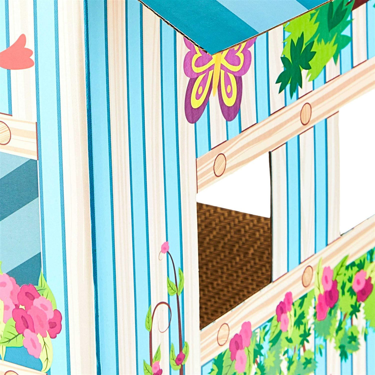 Corrugated Paper Cat Scratch House P612