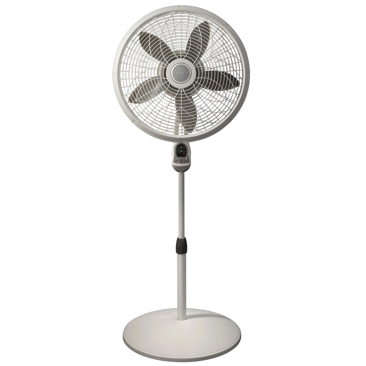 18 Oscillating Pedestal Fan with Remote, 3 Speeds, Black I706540