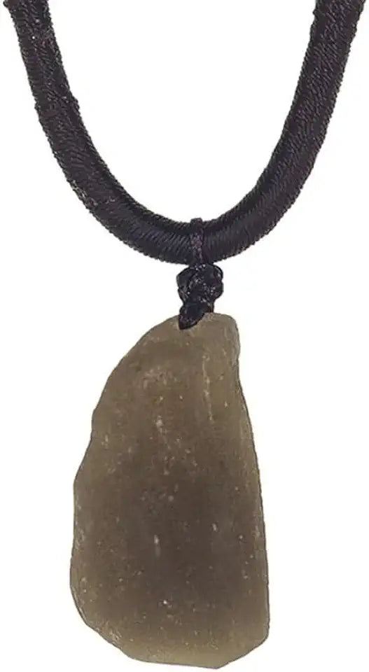 Meteorite Tektite Crystal Necklace V28400