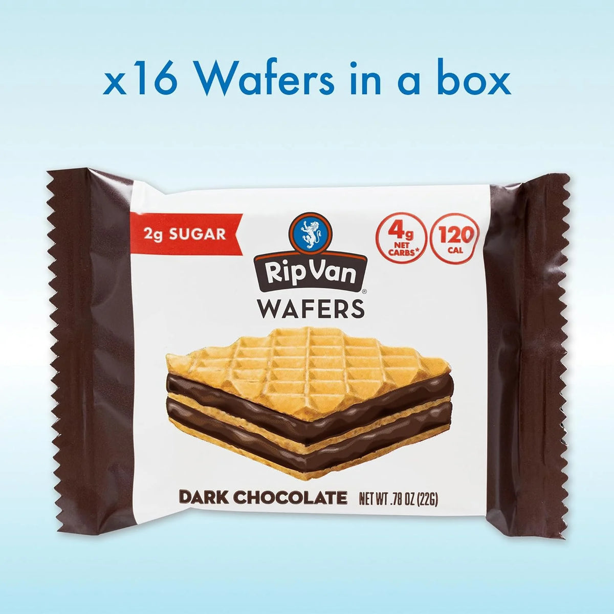 Dark Chocolate Wafer Snacks 16-Pack S2098