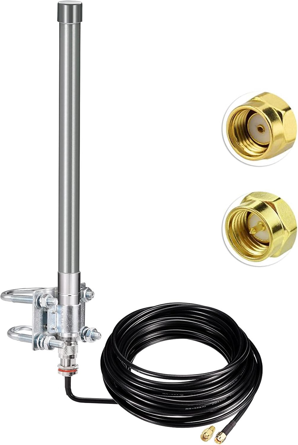 31.5inch 5.8 dBi 915MHz Antenna with 10ft Low Loss Cable S410488