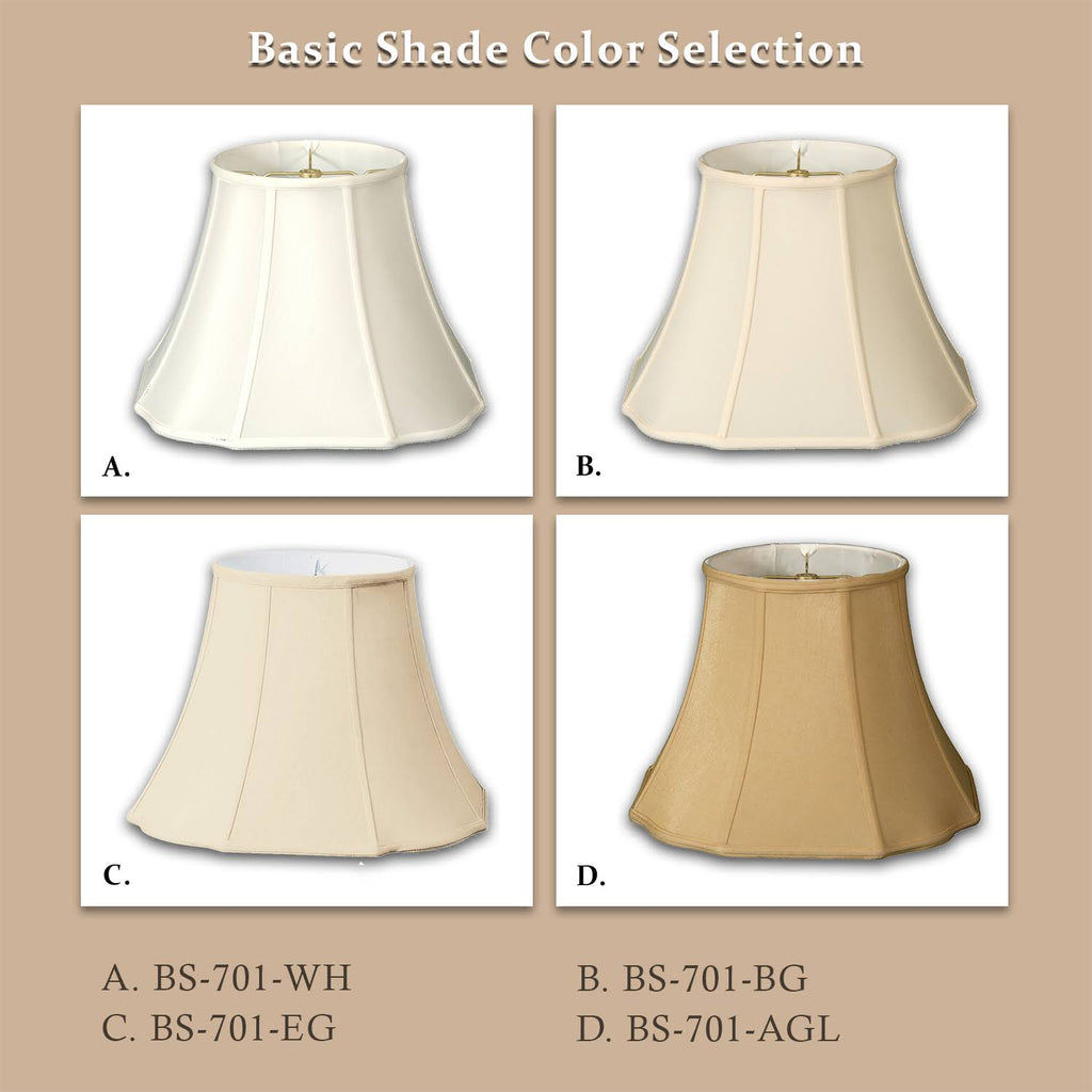 Antique Gold Lamp Shade, 11 x 20 x 14 I4564