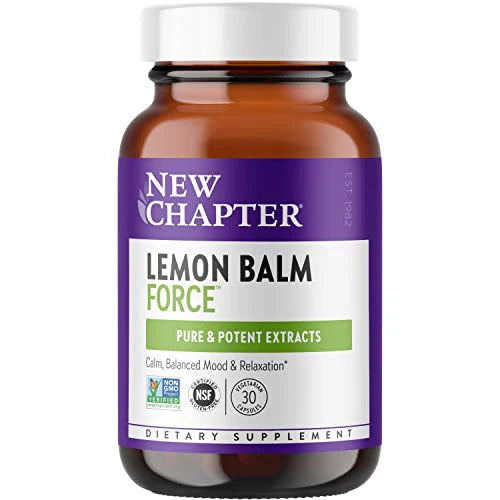 Lemon Balm 30 ct Vegetarian Capsules Z57112