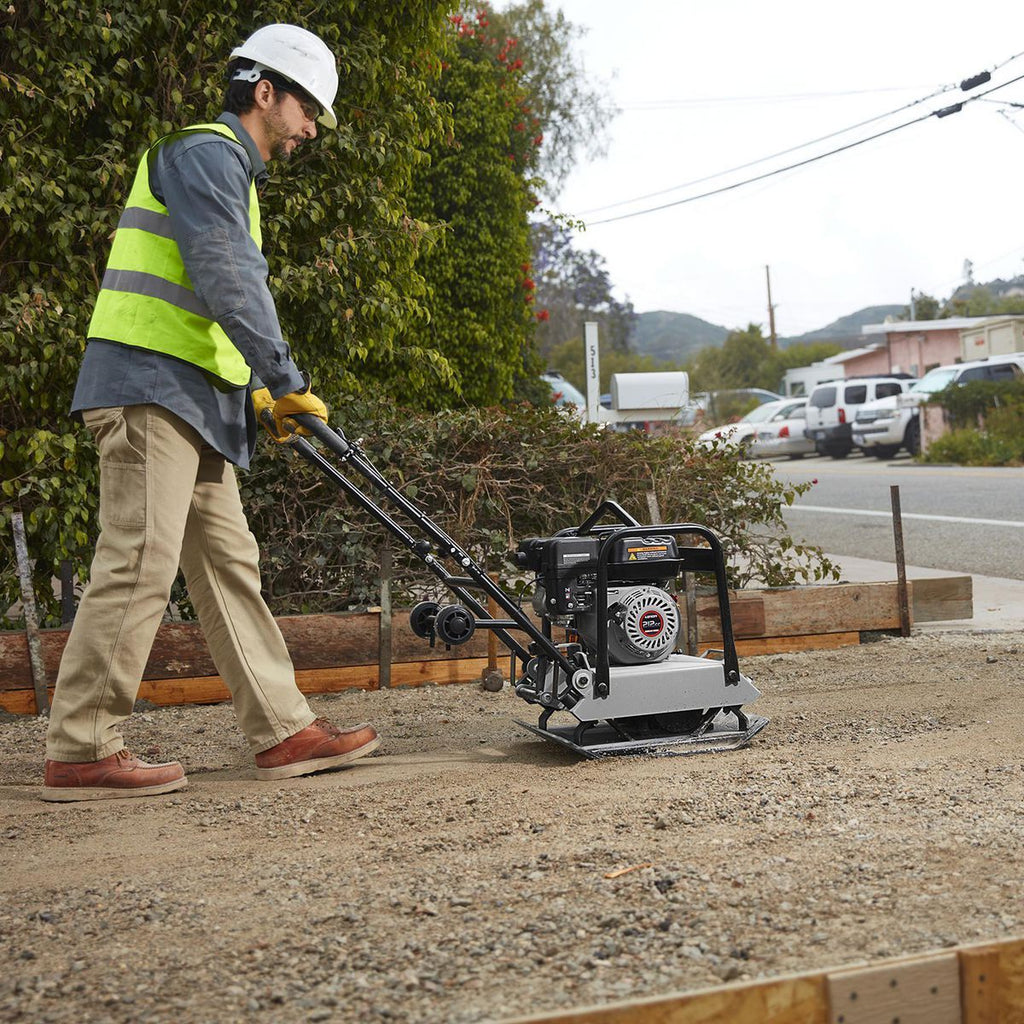 7 HP Plate Compactor with Wheel Kit C108