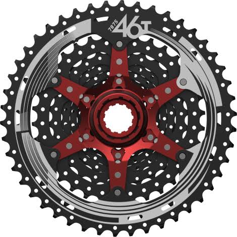 Silver 10 Speed Cassette 11-40t X661