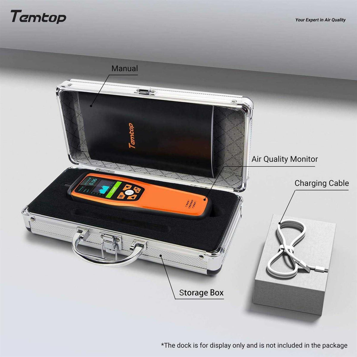 Air Quality Meter for Formaldehyde Pm2.5 PM10 Carbon Dioxide U624705