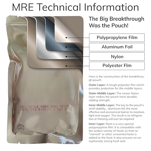 MRE Entrees 6-Pack Beef & Chicken Combo J414