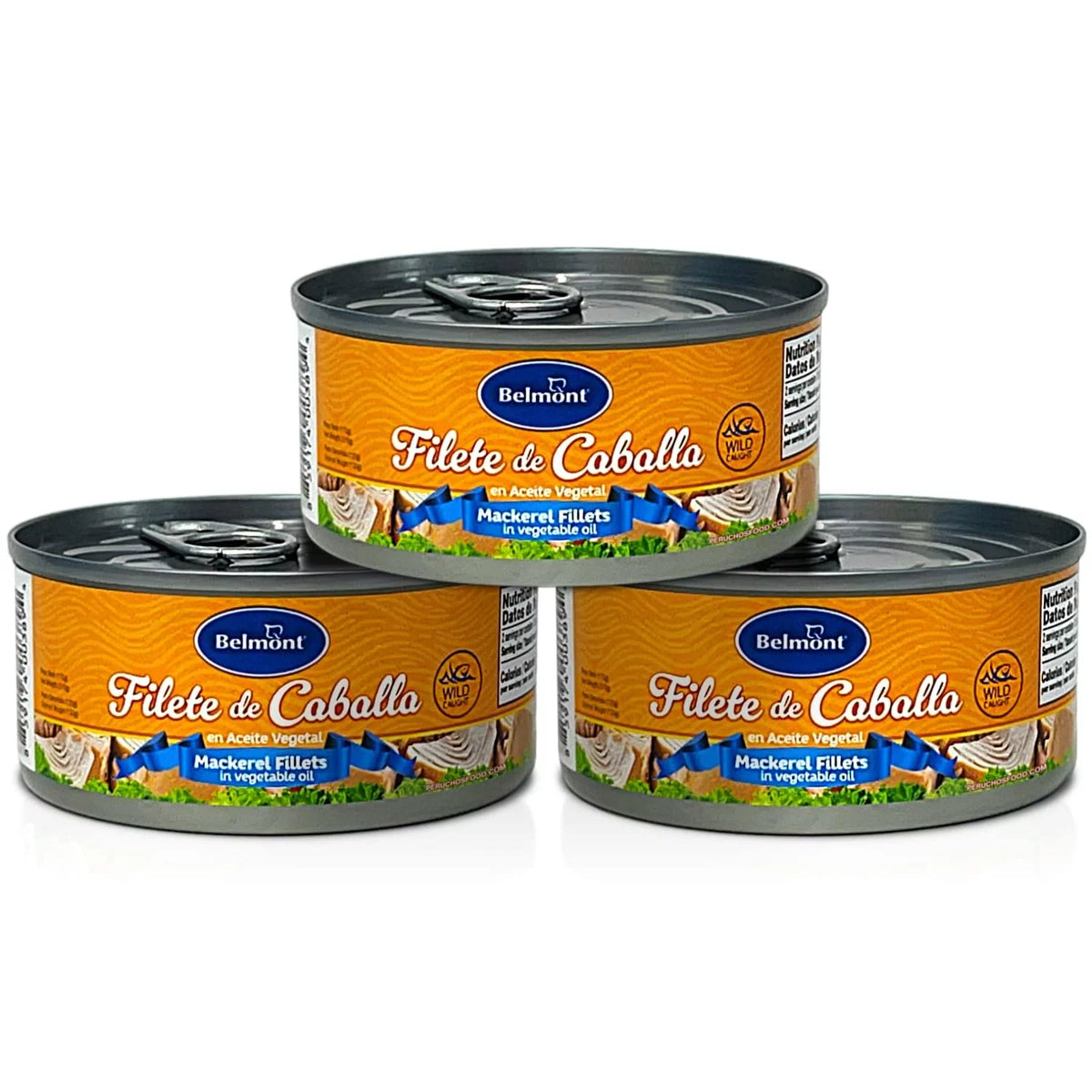 Mackerel Fillets in Vegetable Oil 3 Pack U9466