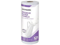 White 2-Ply Kitchen Roll Towels, 121 Towels per Roll, Case of 24 Rolls D923871
