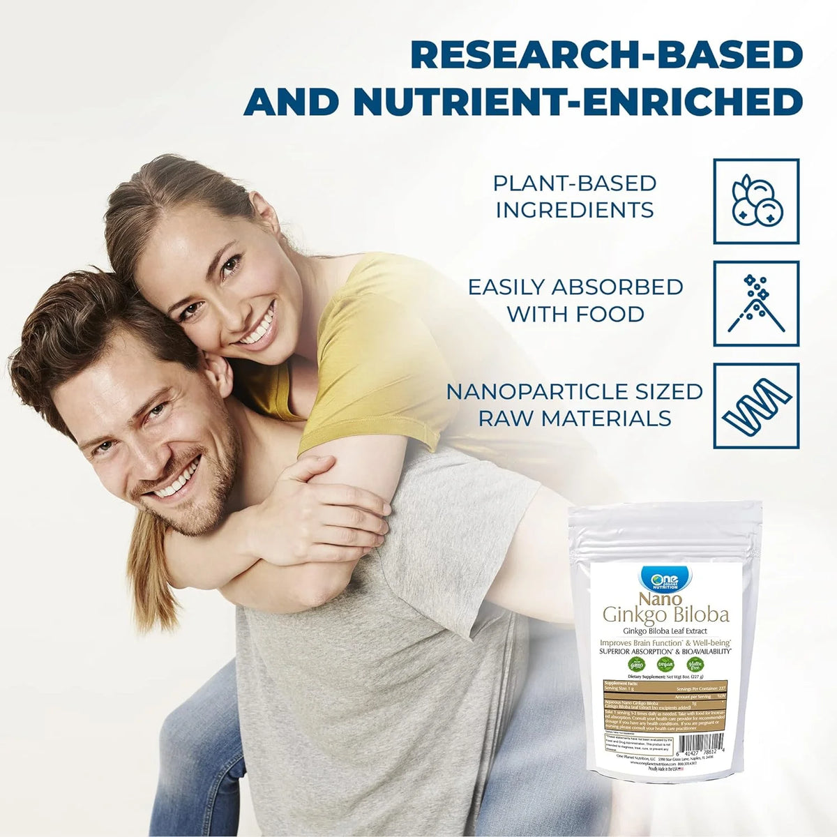 Ginkgo Biloba Extract Brain & Memory Drops Powder K23303