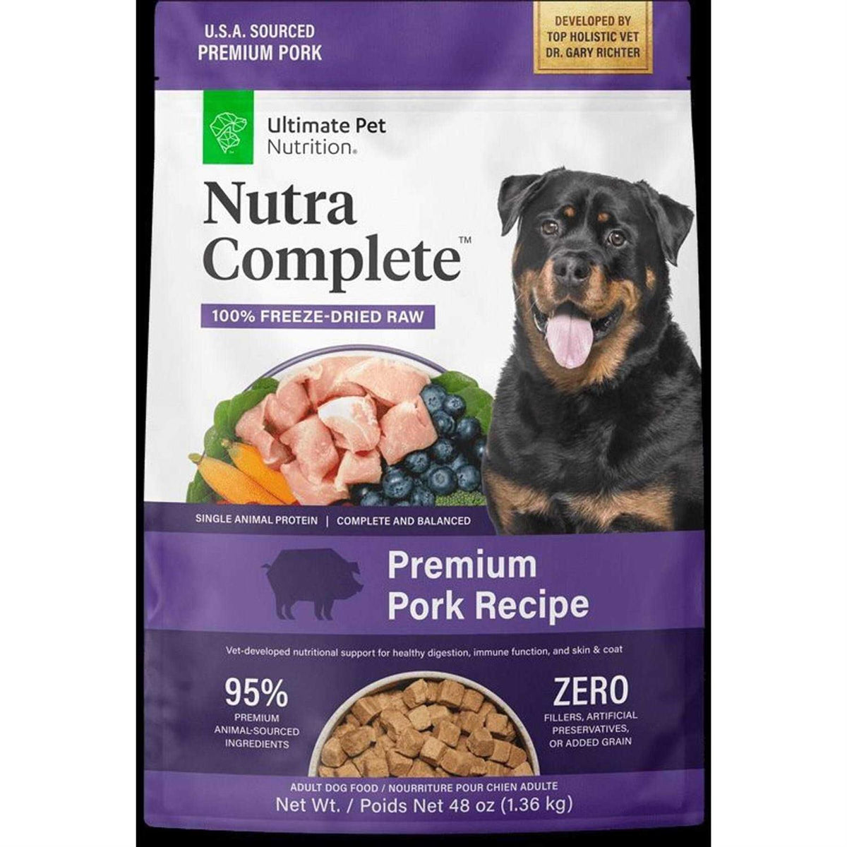 Freeze Dried Raw Pork Dog Food J5465
