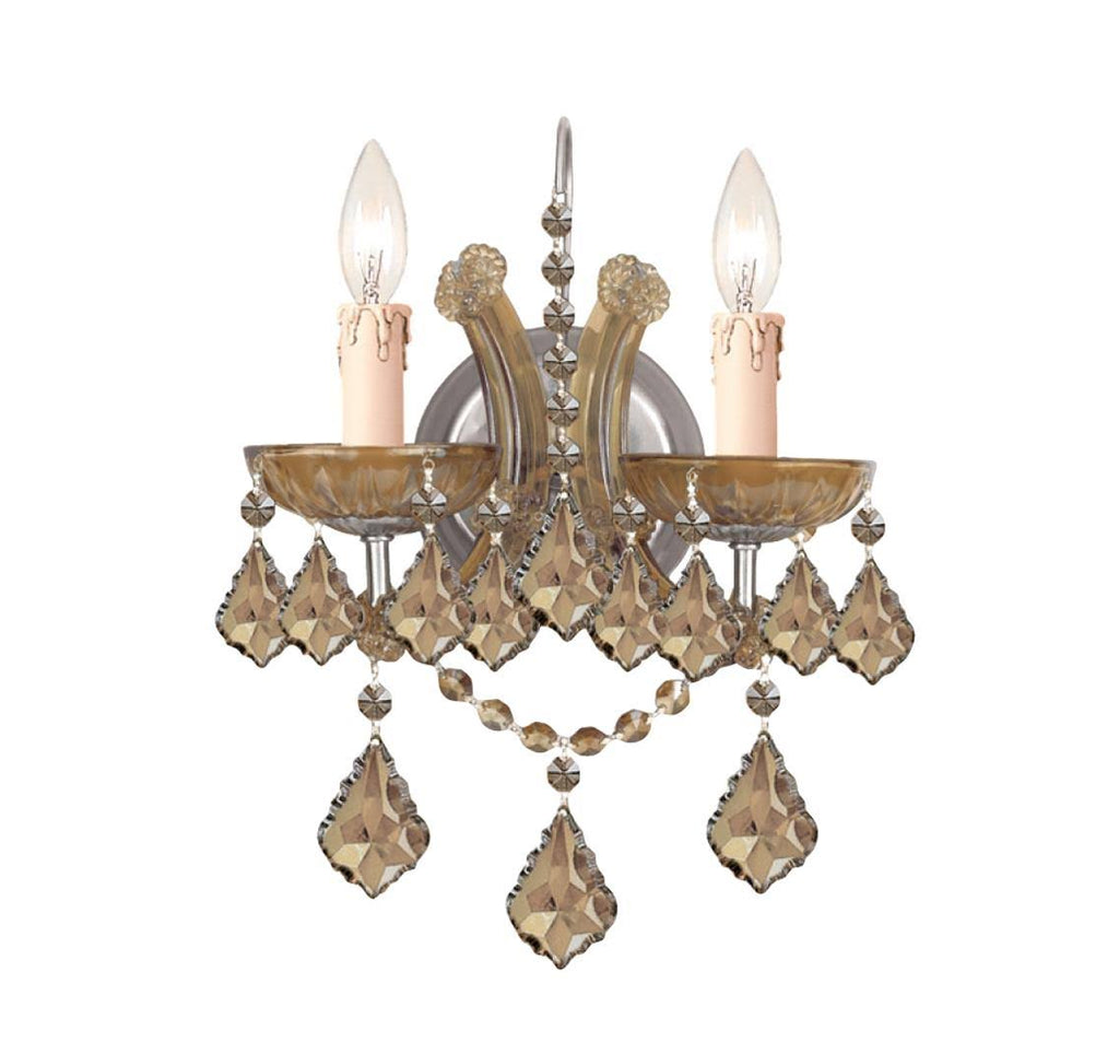 Crystal Chrome Sconce P900139