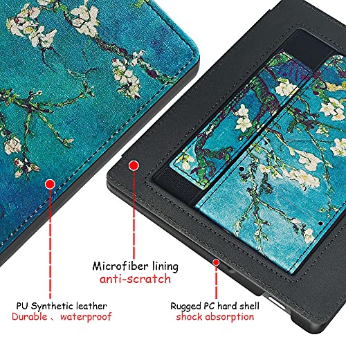 Apricot Blossom Stand Case for Kindle Oasis with Hand Strap T8596