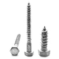 5/8x22-5 x 3x22 Hex Lag Screw Low Carbon Steel Hot Dip Galvanized Pk 50 P737