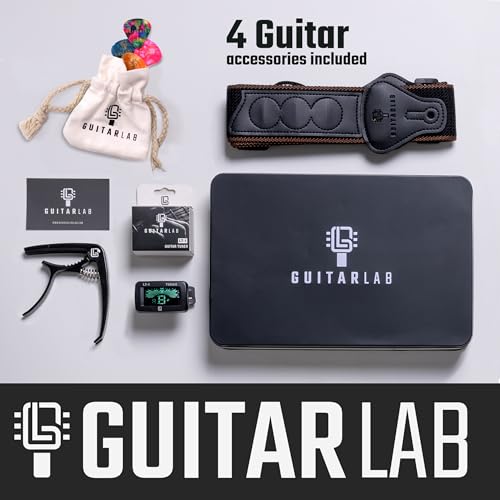 Guitar Accessories Kit with Strap, Capo, Tuner, Picks Y822