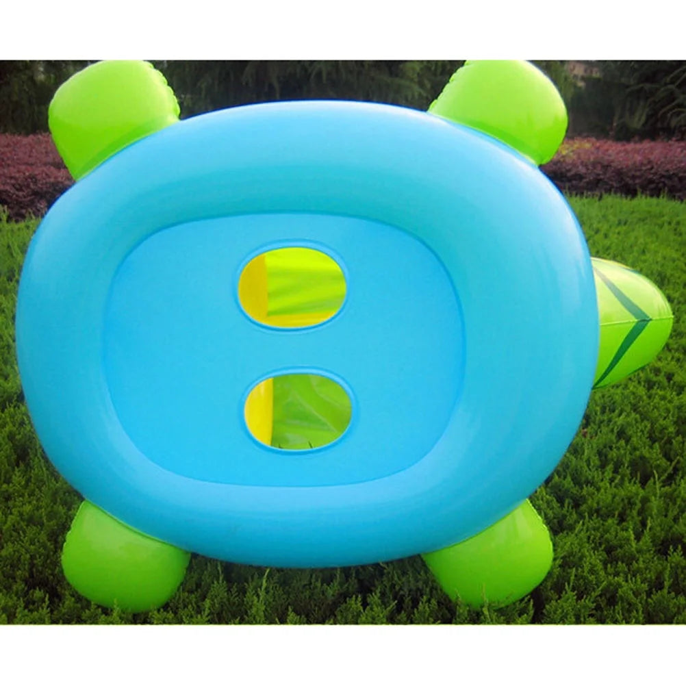 Inflatable Tortoise Swimming Pool Swim Ring Float K137713