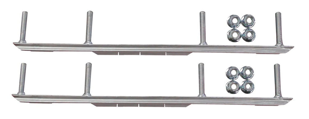 Blue XPT Snowmobile Skis with 7.5" Shaper Bars Complete Kit B724