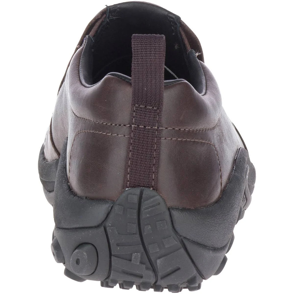 Espresso Leather Slip-On Shoes Y4083