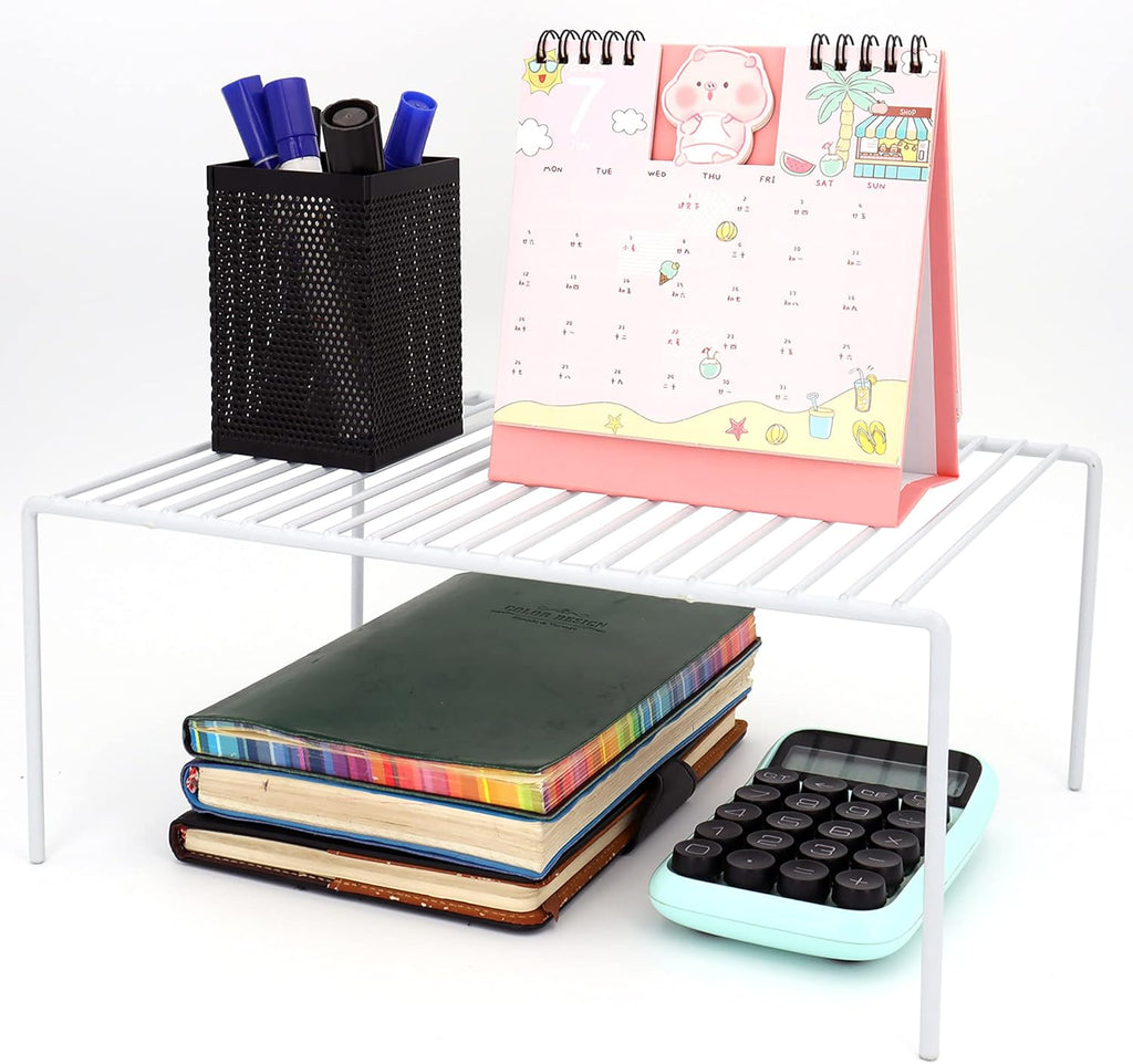 Freezer Cabinet Storage Shelf Rack, Medium (13 x 9.4 Inch) Steel Metal Frame, 1 Pack F984