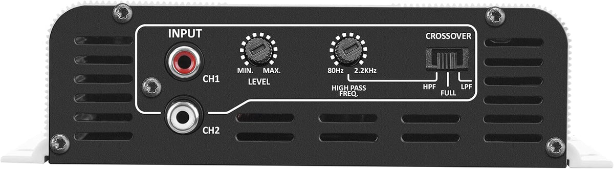 2 Channels 250 Watts Rms Car Audio Amplifier V1700
