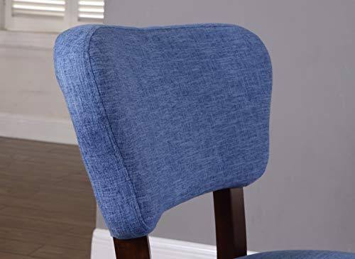 Blue Round Seat Accent Chair F152