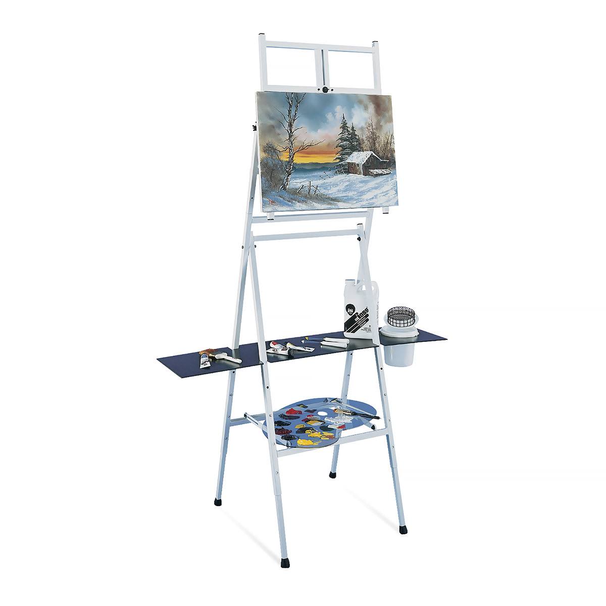 2-in-1 Metal Adjustable Tabletop Easel L210