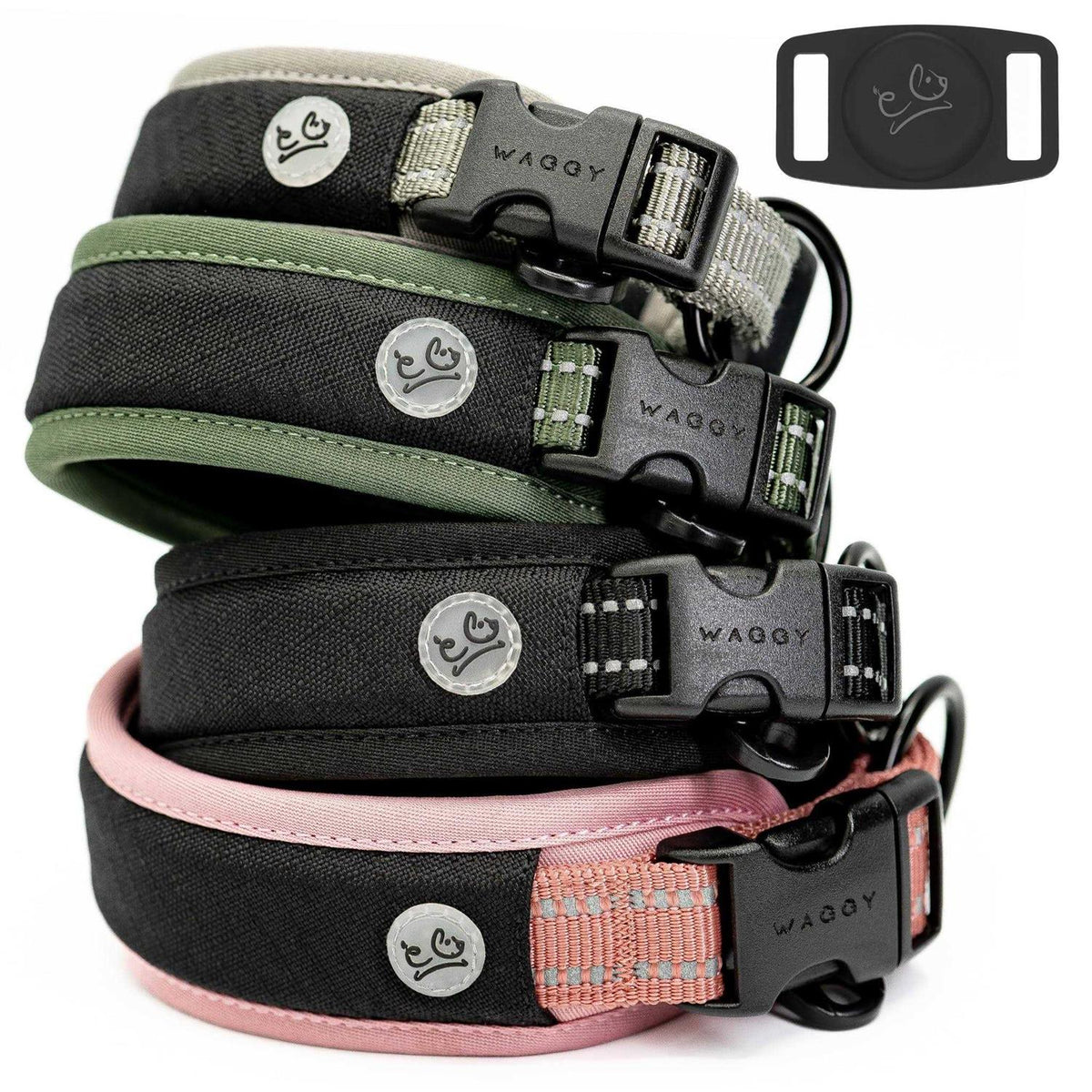 Adjustable Reflective Padded Dog Collar K28777