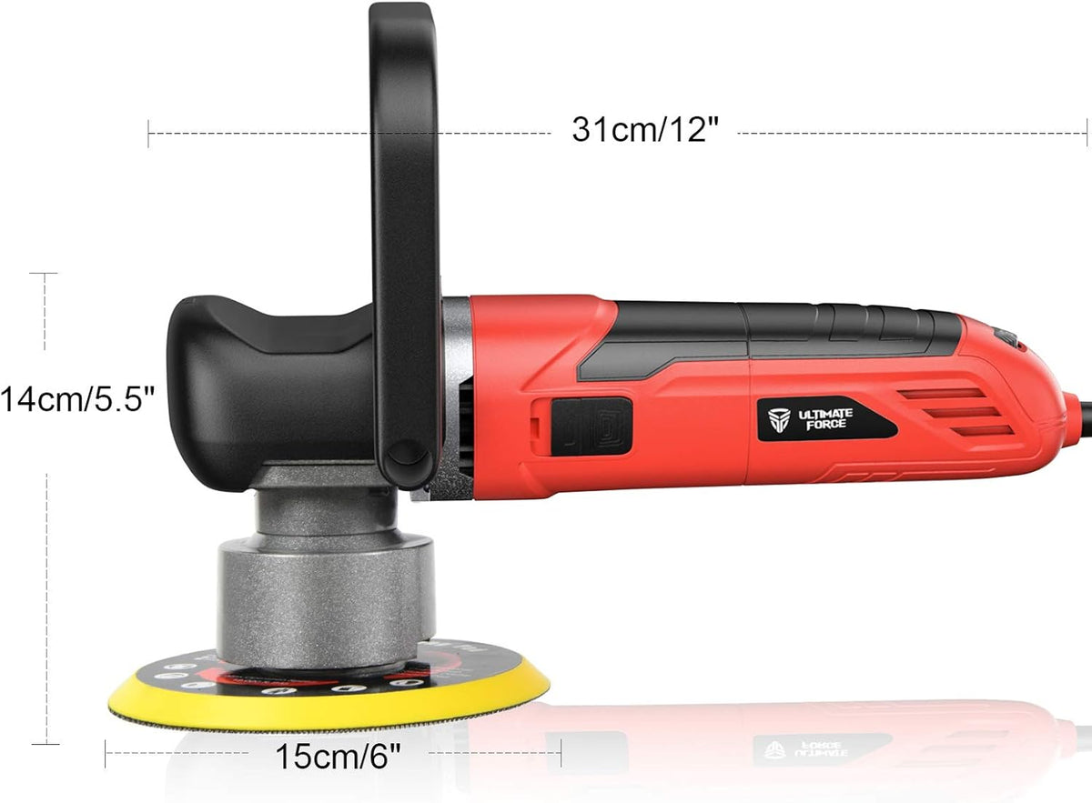 6 Inch Dual Action Random Orbital Car Buffer Polisher A1095