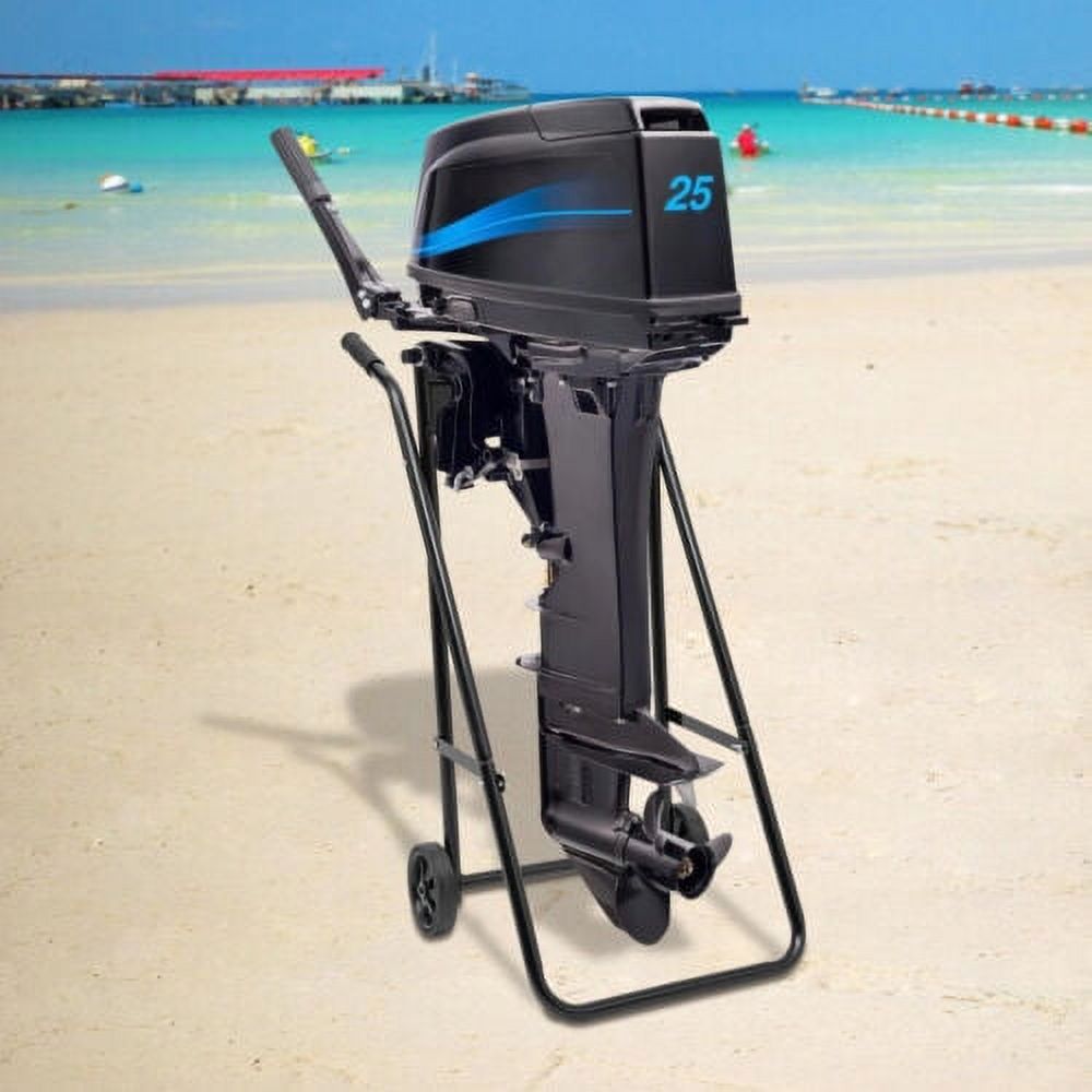 Outboard Motor Boat Engine Trolley Stand Carrier Cart Dolly 154LB X24493