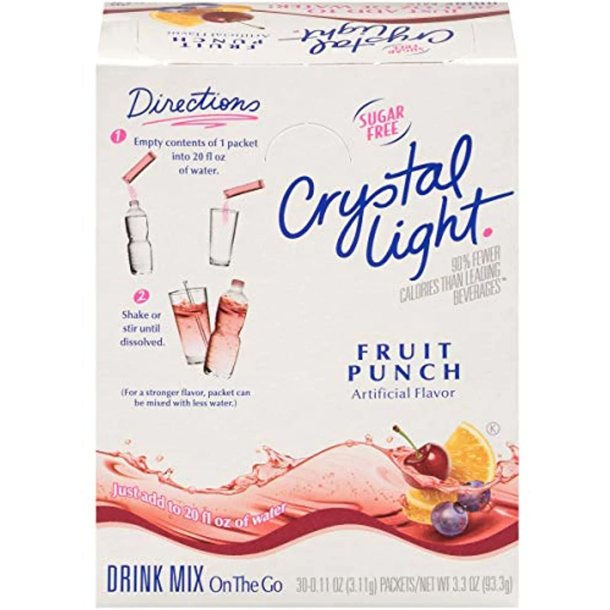 Sugar-Free Fruit Punch Powdered Drink Mix 120 Count T963638