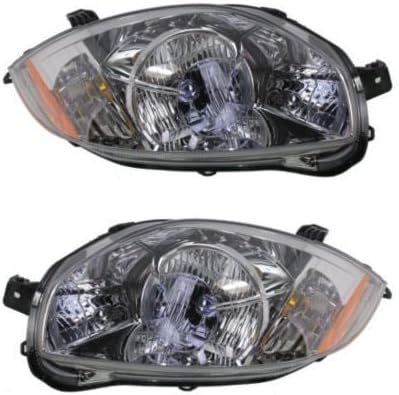 Headlight Set for 2007-2012 Mitsubishi Eclipse Halogen S15535