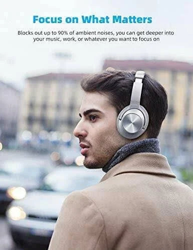 Wireless Bluetooth Active Noise Cancelling Headphones G5727