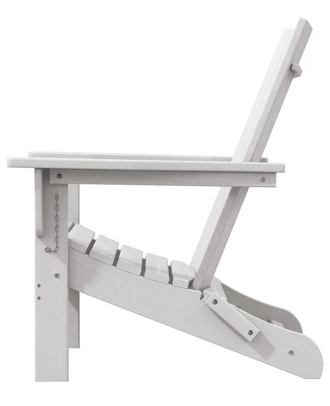 White Folding Adirondack Chair W667