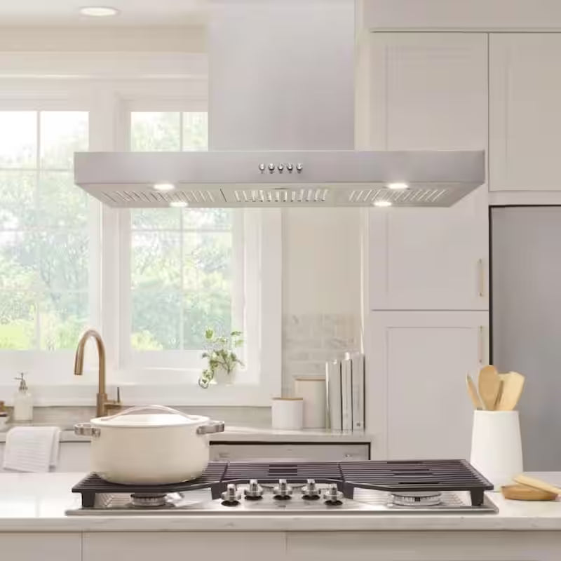36 in. 350CFM Convertible Stainless Steel Range Hood with LED Lighting U3461