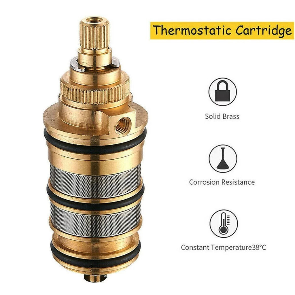 Brass Replacement Thermostatic Cartridge Shower Mixer Valve Repair Kit U340