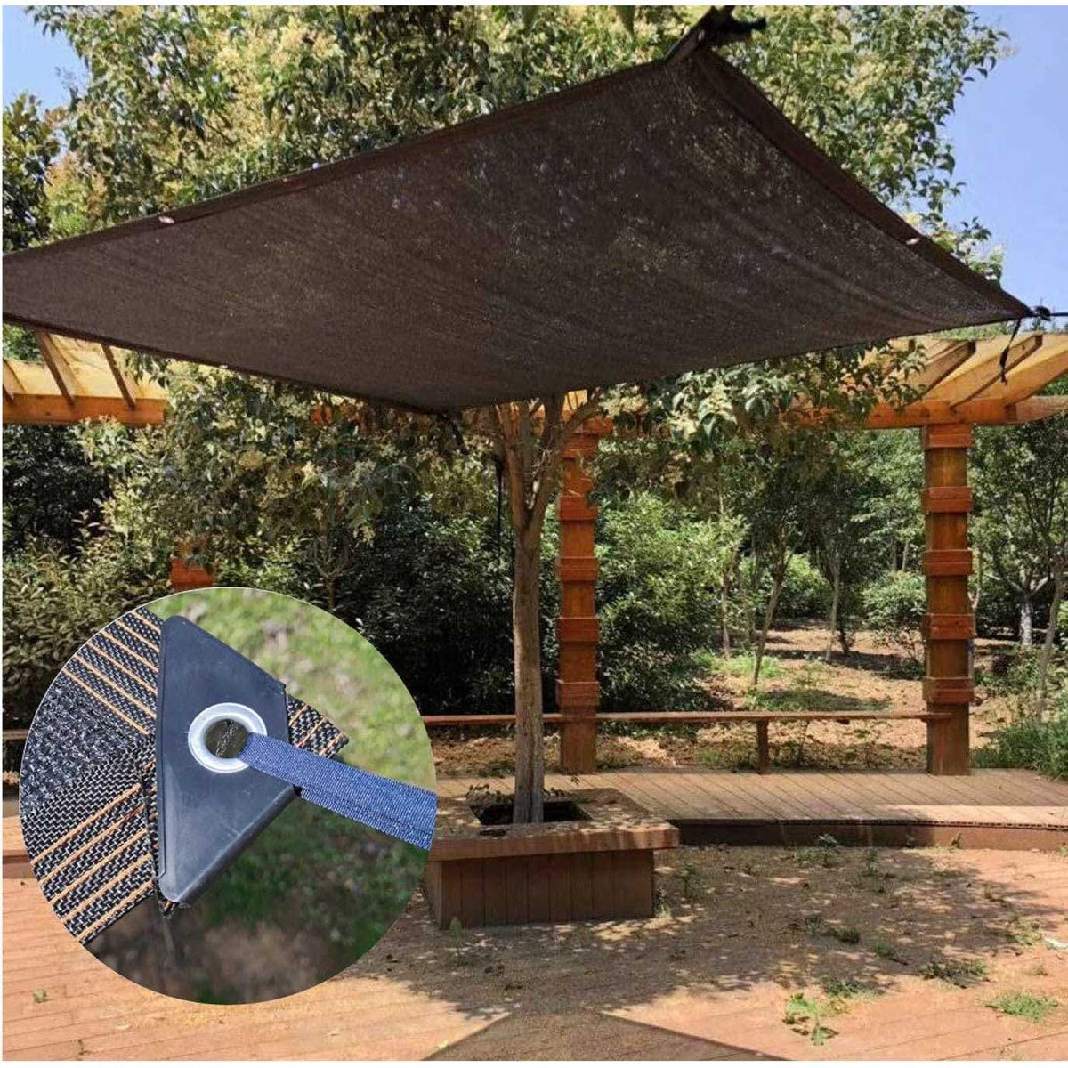 Outdoor Dog Kennel Shade Cover D360